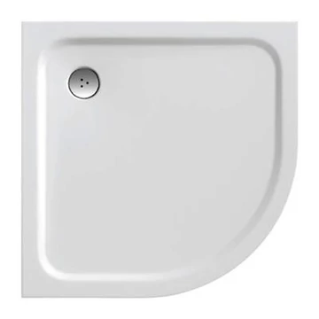 Ravak Elipso Pro zuhanytálca Chrome 80x80 fehér