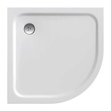 Ravak Elipso Pro zuhanytálca Chrome 90x90 fehér