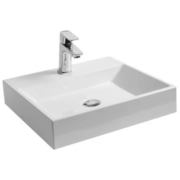 Ravak Natural mosdó 50x45 fehér túlfolyó nélkül