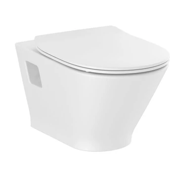ROCA The Gap Round Rimless fali WC, 54cm