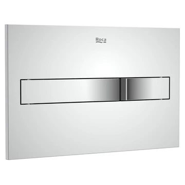 ROCA PL2 nyomólap 2 mennyiségű öblítéshez, króm - kifutó