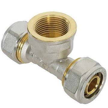 Install Alpex szorítógyűrűs T-idom BM 20-1/2"-20     909201/220