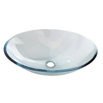 SAPHO BEAUTY PURE üvegmosdó, ovális, 52x37,5x13,5cm (2501-12)