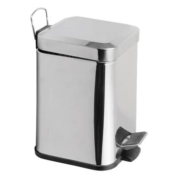 SAPHO AQUALINE SIMPLE LINE szögletes szemetes, 160x250x160mm, 3l, fényes inox (GAQ003) SAPHO AQUALINE SIMPLE LINE szögletes szemetes, 160x250x160mm, 3l, fényes inox (GAQ003)