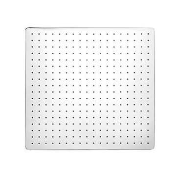 SAPHO SLIM fejzuhany, szögletes, 500x500mm, inox (MS565)