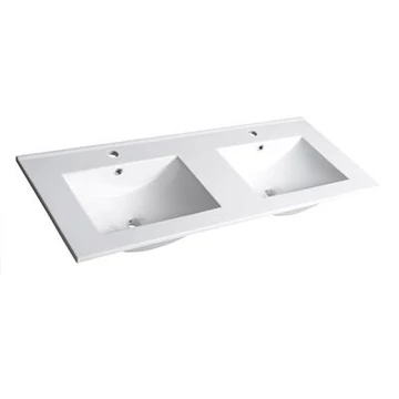 SAPHO SLIM dupla mosdó, 120x1,6x46cm (1601-120)