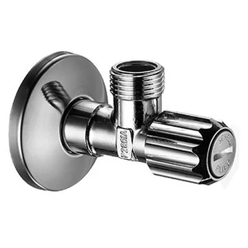 SCHELL Sarokszelep 1/2"-3/8", SZŰRŐVEL,  csavarzat nélkül - új cikkszám : 054300699