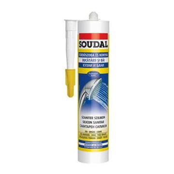 Soudal szaniter szilikon szürke ( uj cikkszáma: 124547)