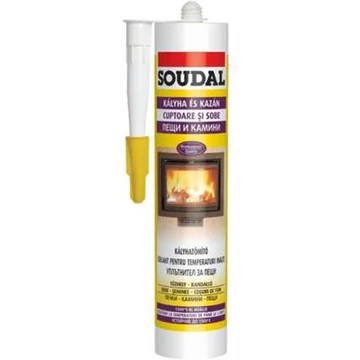 Soudal kályhatömítő 1500 °C-ig