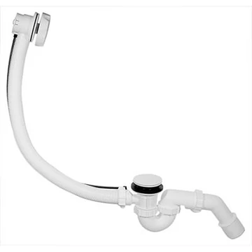 Styron kádszifon komplett króm 83 cm
