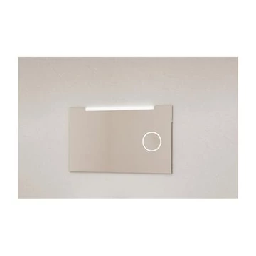 Tboss Floating Mirror Soft 120 laptükör, led világítással, kapcsolóval - KIFUTÓ