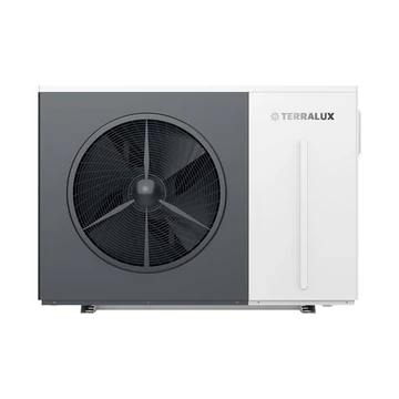 TERRALUX Sunglow 9 monoblokk levegő-víz hőszivattyú, 1fázis Wi-fi-s, 3,5kW-8,8kW, DC inverter,R290