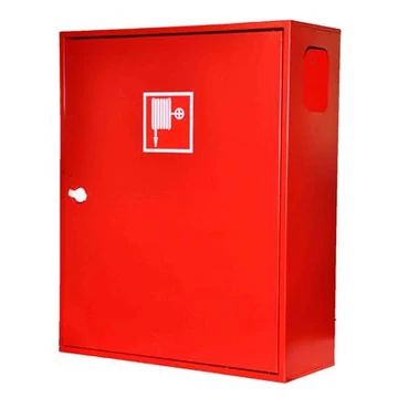 Tűzcsapszekrény piros V2-DM  650x650x250, falon kívüli, ÜRES