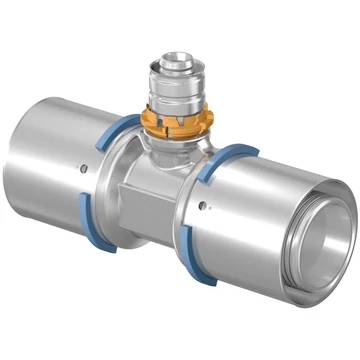 Uponor S-Press Plus réz T-idom szűkített 40-25-40