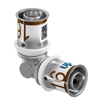 Uponor S-Press Plus réz könyök 16