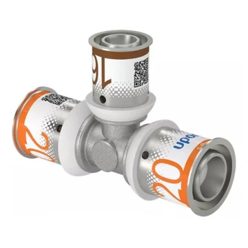 Uponor S-Press Plus réz T-idom szűkített 20-16-20
