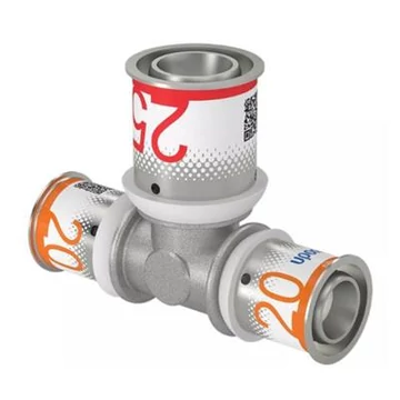 Uponor S-Press Plus réz T-idom szűkített 20-25-20