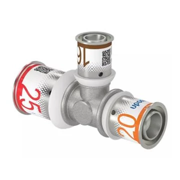 Uponor S-Press Plus réz T-idom szűkített 25-16-20