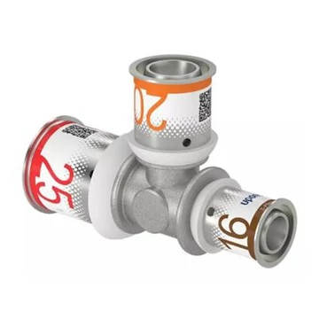 Uponor S-Press Plus réz T-idom szűkített 25-20-16
