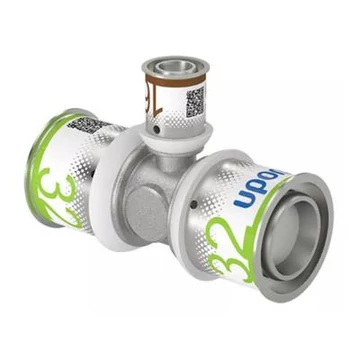 Uponor S-Press Plus réz T-idom szűkített 32-16-32