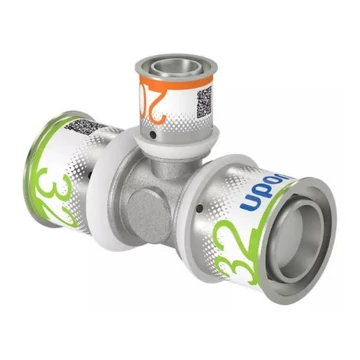 Uponor S-Press Plus réz T-idom szűkített 32-20-32