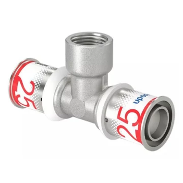 Uponor S-Press Plus réz T-idom menetes 25-1/2"bm-25