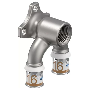 Uponor S-Press Plus réz átfolyós falikorong 16-1/2"bm-16