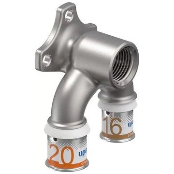 Uponor S-Press Plus réz átfolyós falikorong 20-1/2"bm-16