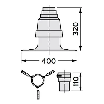 VAILLANT 80 PP flexibilis alapszett