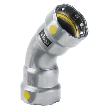 Viega acél Megapress G ív 45° BB 6/4"