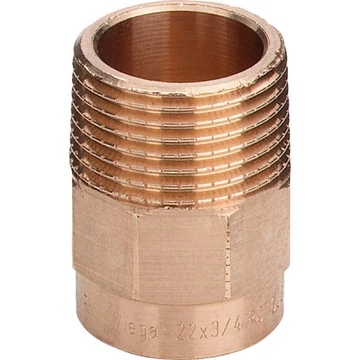 Réz Forraszvég KM 15x1/2 "