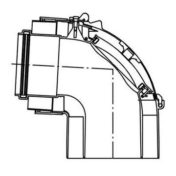 Viessmann 80/125 PPs ellenőrzőív 90°