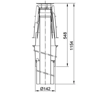 Viessmann 60/100 PPs AZ-tetőátvezetés fekete Viessmann 60/100 PPs AZ-tetőátvezetés fekete