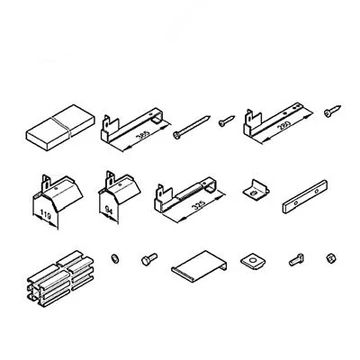 Viessmann Szolár rögzítő készlet hullámcseréphez