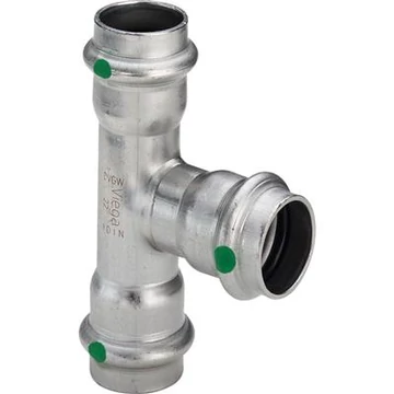 VIEGA SANPR. Inox T-idom Szűk. 18x15x18