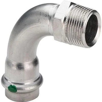 VIEGA SANPR. Inox Könyök nagy KM 22x3/4"
