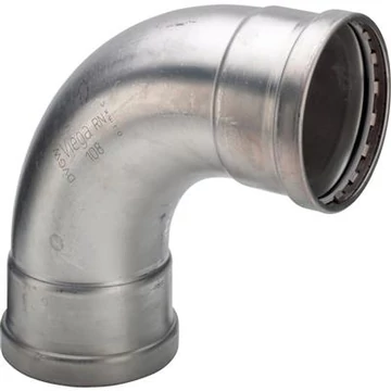 VIEGA SANPR. XL Inox Könyök 88,9mm