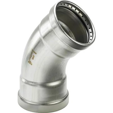 VIEGA SANPR. XL Inox ív 45° BB 108,0mm