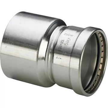 VIEGA SANPR. XL Inox Szűkítő 108,0-76,1