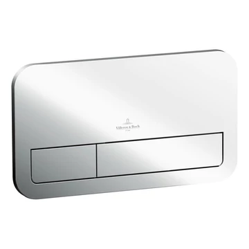 Villeroy&Boch ViConnect nyomólap 200S, Dual flush, króm