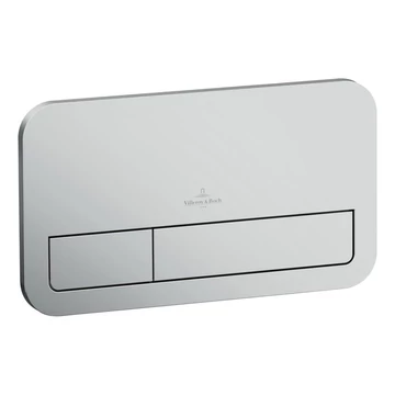 Villeroy&Boch ViConnect nyomólap 200S, Dual flush, matt króm