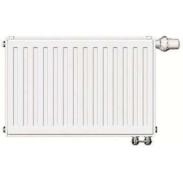 Vogel&Noot 20KV 600x400 balos szelepes radiátor (oldallappal és fedlappal)
