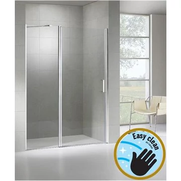 Wellis Pure 90 nyílóajtós zuhanyfal. easy cleannel, 90x190cm
