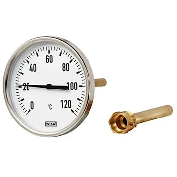 Hőmérő 63-as 0-400°C 400mm hüvellyel