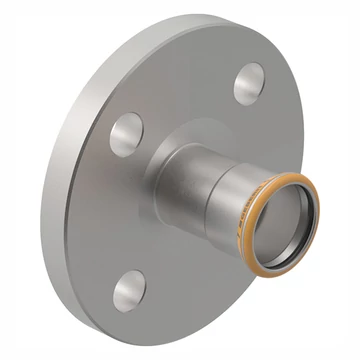 Geberit Mapress Therm Inox acél PN 10/16 karima, d42, DN40, ivóvízhez nem alkalmas 1.4301