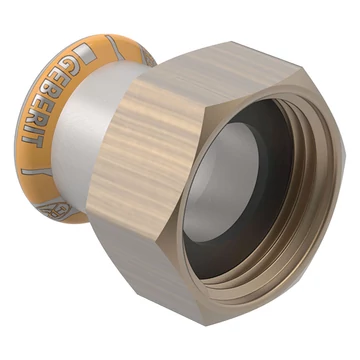 Geberit Mapress Therm Inox acél félhollander, d35-G 1 1/2 ", ivóvízhez nem alkalmas 1.4301