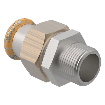 Geberit Mapress Therm Inox acél KM hollandi, d42, R 1 1/2 ", ivóvízhez nem alkalmas 1.4301
