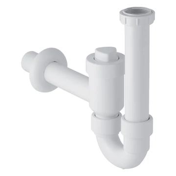 Geberit Csőszifon 6/4" lezárható, fehér