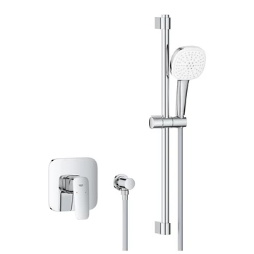 Grohe Cubeo zuhany csaptelep, színkészlet + Tempesta Cube 110 zuhanyszett