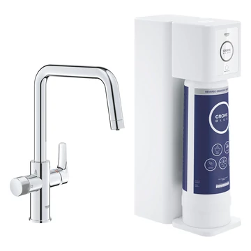 Grohe Blue Pure Eurosmart U-kifolyós kezdőkészlet fordított ozmózis szűrővel
